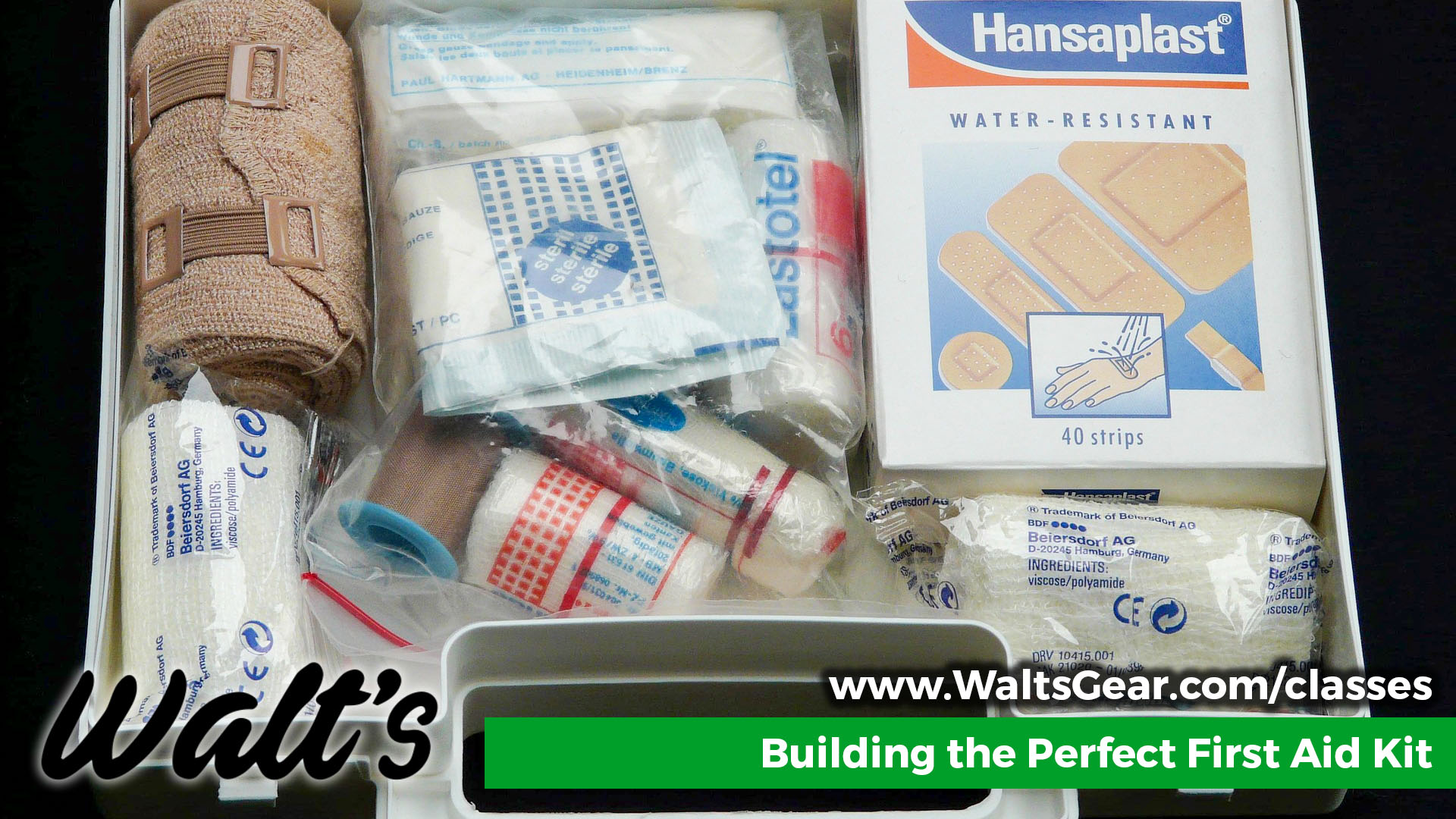 Building the Perfect First Aid Kit | Walt's