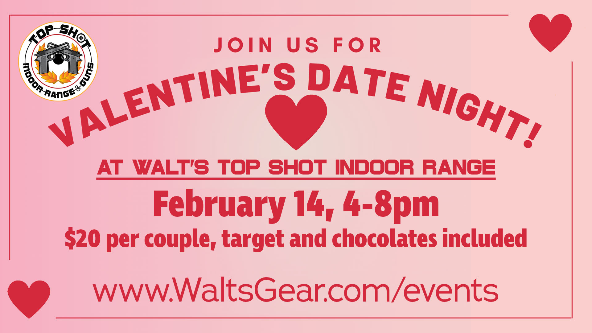 Couples Shoot | Walt's Top Shot Indoor Range