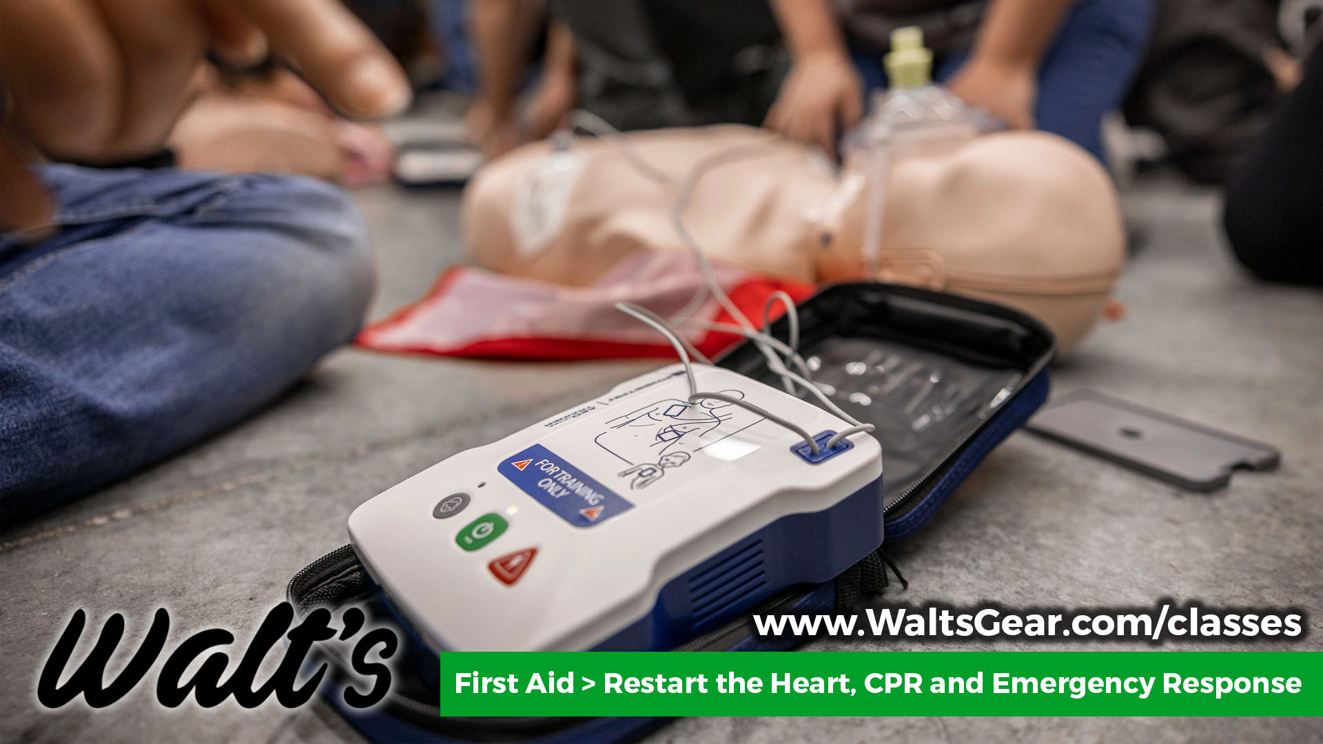 First Aid - Restart the Heart, CPR and Emergency Response | Walt's