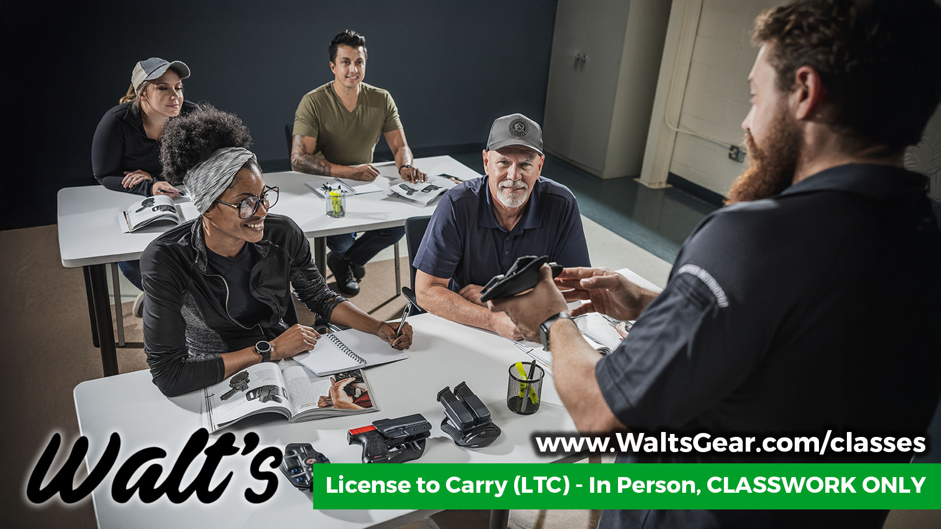 License to Carry (LTC) - In Person, CLASSWORK ONLY | Walt's